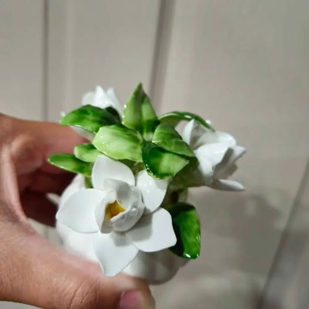 Royal Adderley Floral of the Month Bone China Gardenia Flower Figurine